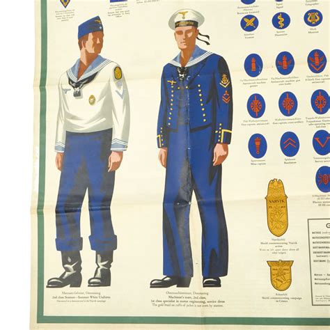 Original Us Wwii Army Orientation Course German Navy Uniforms And Insi