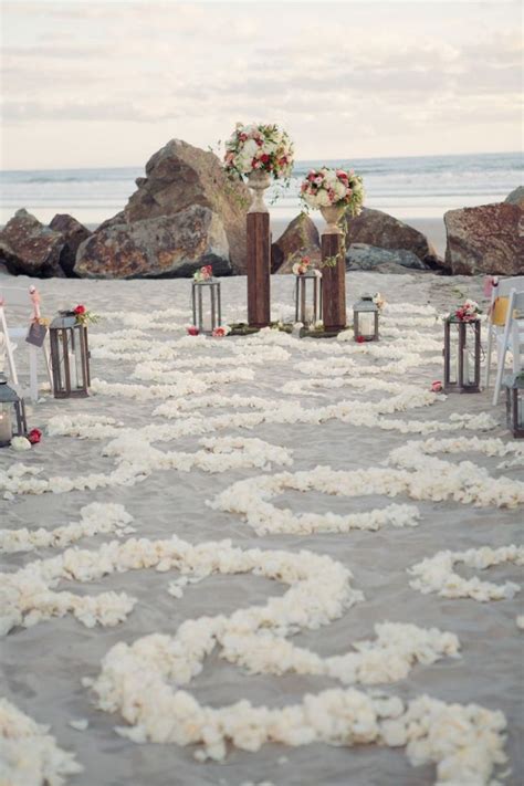 #throwbackthursday we created this lovestory timeline aisle runner for james and ann who were married in the phillippines. Beach Wedding Aisle Runner
