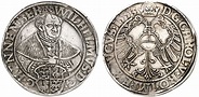 Wilhelm VI., 1492-1559. Taler 1553, Schleusingen, Dav. 9252; Heus 101 b ...