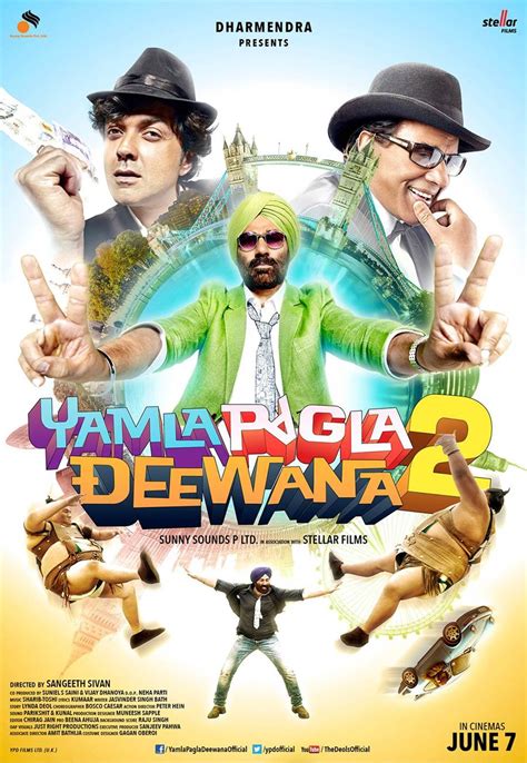 Yamla pagla deewana 2 was produced by dharmendra and his production company, ypd films uk, and distributed by sunny sounds. Yamla Pagla Deewana 2 Movie Posters and Trailer - XciteFun.net