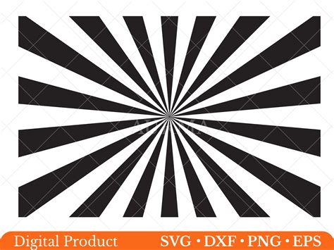 Sunburst Svg Retro Sunbeam Pattern Graphic By Chipus · Creative Fabrica