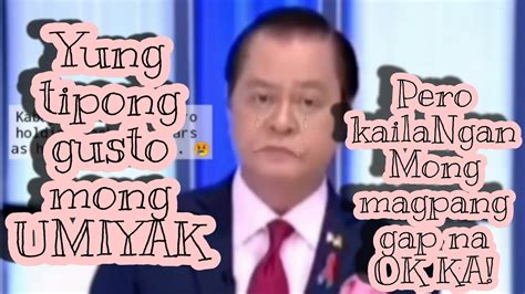 He garnered more than 16 million votescitation needed, the highest ever for a senator in the history of philippine politics at that time. Kabayan Noli De Castro at Ted Failon Pinigilang MAIYAK ...