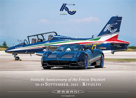 Pagani Automobili Official Sponsor Of The Sixtieth Anniversary Of The