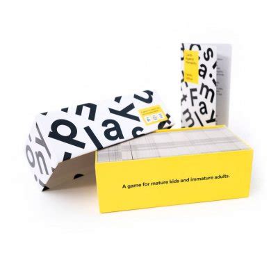 It is quite simply because, in each round, you ask we have presented you 12 games like cards against humanity that will give the possibility to enjoy with your friends and family. Cards Against Humanity Family Edition | Waterstones