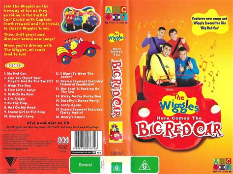 The Wiggles Here Comes The Big Red Carhome Video Abc Dvd Wiki Fandom