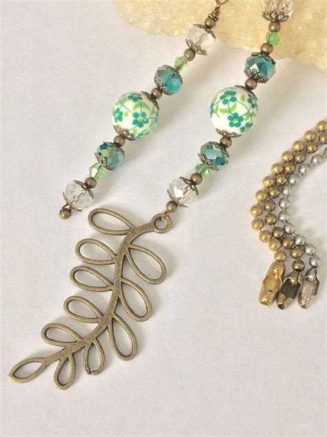 1、this ceiling fan pull chain is used for lighting & fans, ceiling fans & ventilation. Light pull or ceiling fan pull set. Green beaded ball ...