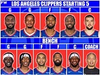 The Most Realistic Starting Lineup And Roster For The Los Angeles ...