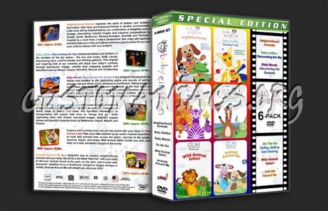 Baby Einstein 6 Pack Dvd Cover Dvd Covers And Labels By Customaniacs