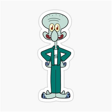 Squid Game Squidward Sticker For Sale By Chips44 Redbubble