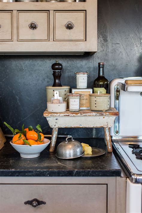 How to update a kitchen with painted worktops kitchen paint. We love soapstone countertops. Chalk paint and don't ...