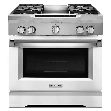 Kitchenaid Deep Recessed 5 Burner Self Cleaning Convection Single Oven