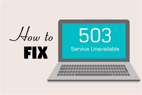 How To Fix 503 Service Unavailable Error In Wordpress 4 Easy Steps