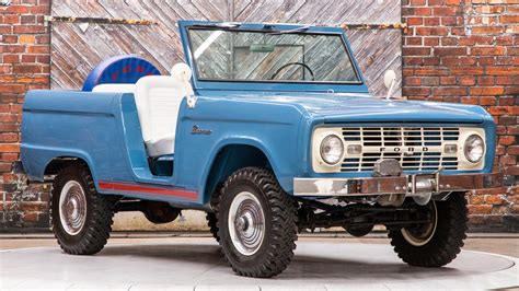 1966 Ford Bronco U13 Roadster For Sale At Auction Mecum Auctions