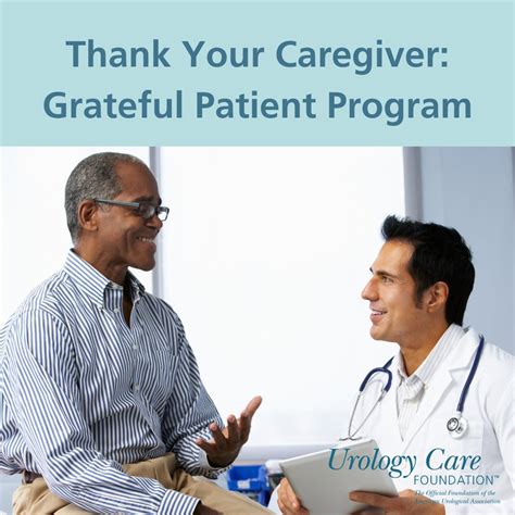 Urology Care Foundation On Twitter The Grateful Patient Program Was