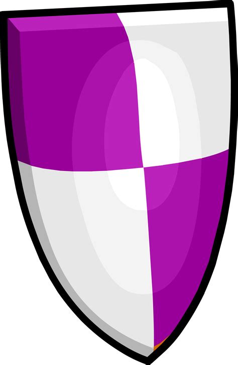 Today the submarine party has finally arrived at club penguin rewritten. Purple Shield | Club Penguin Rewritten Wiki | Fandom