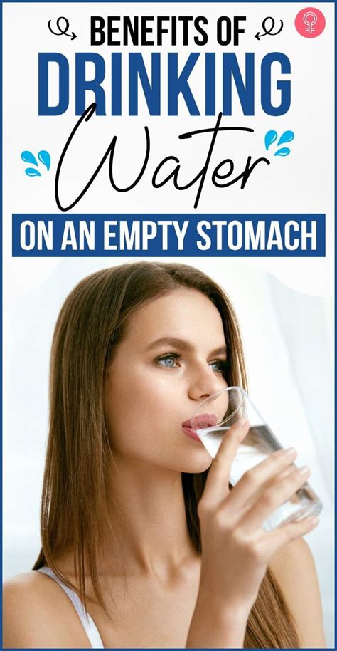 8 Important Benefits Of Drinking Water On An Empty Stomach Artofit