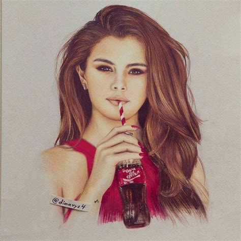 Repost From Dimavys4 Selena Gomez Drawing Youre The Spark