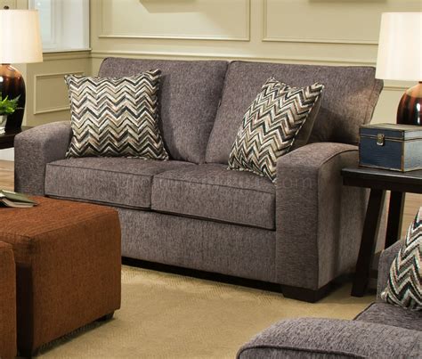 7077 Sofa And Loveseat Set In Endurance Shadow Simmons Woptions