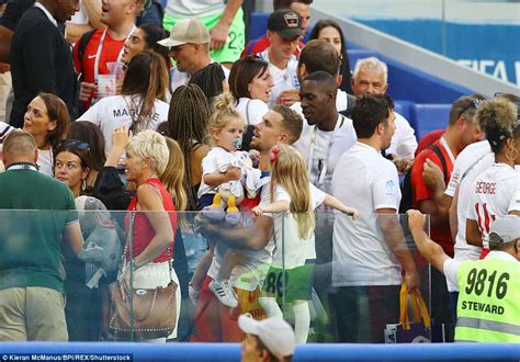 World Cup England Players Stride Onto Pitch Ahead Of Sweden Clash