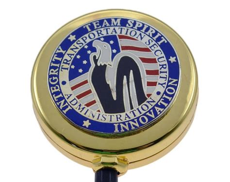Dhs Tsa Patch Retractable Badge Reel Id Card Security Pass Etsy