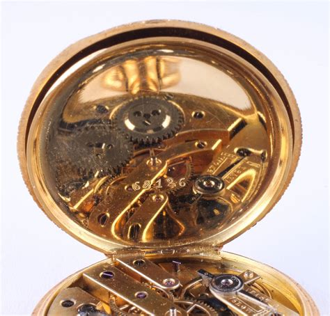Antique English Made 18k Gold Pocket Watch Ebth