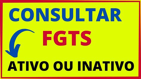 Maybe you would like to learn more about one of these? CONSULTAR FGTS INATIVO E ATIVO - YouTube
