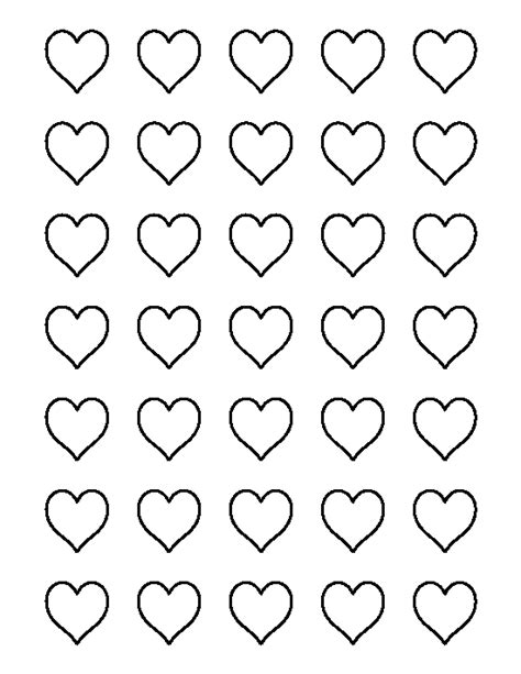 Printable Heart Patterns This Heart Has A Stylish Shape Yet The Lines