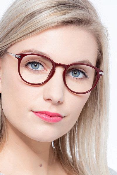 Muse Round Red Glasses For Women Eyebuydirect Most Beautiful Eyes