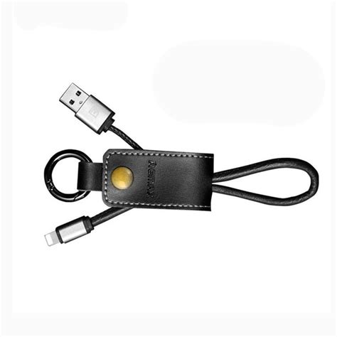 Original Remax Leather Key Ring With Charging Cable Nexgen Shop