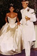 Victoria and David Beckham at their 1999 wedding. | Celebrity wedding ...