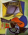 Naturaleza muerta con guitarra, 1942 de Pablo Picasso (1881-1973, Spain ...