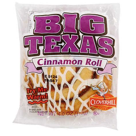Big Texas Cinnamon Roll Denton Vending Companies