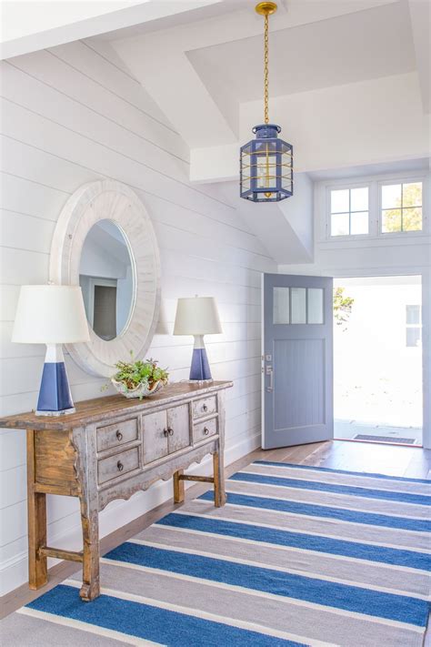 Amazing Coastal Entryways You Must See In Beach House Furniture Beach House Decor