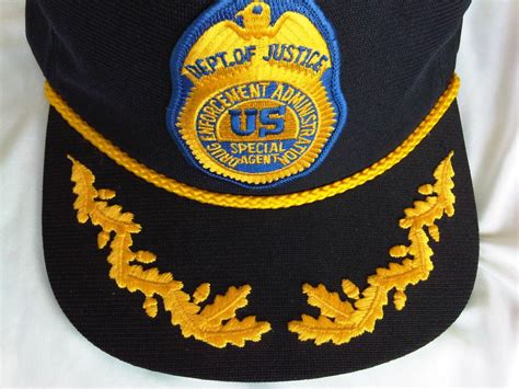 Drug Enforcement Administration Cap Hat Dea Special Agent Made In Usa