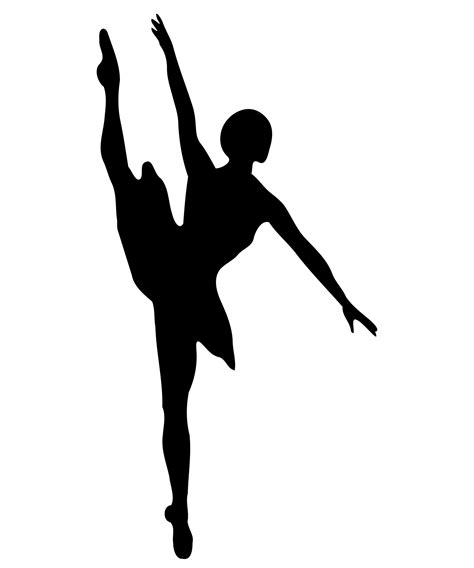 Ballet Dancer Silhouette Clipart Free Stock Photo Public Domain Pictures