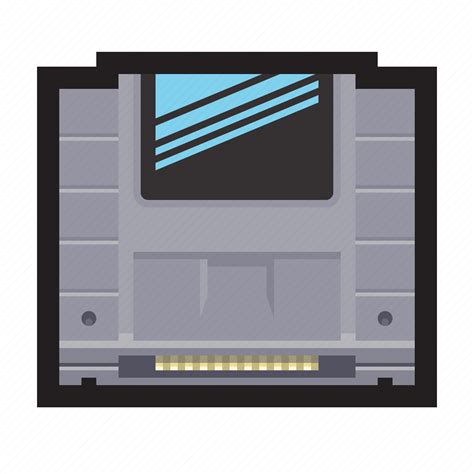 Nintendo Snes Cartridge Video Game Icon Download On Iconfinder