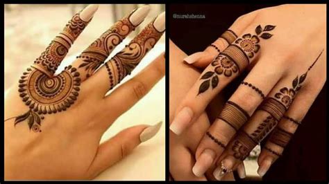Simple Mehndi Designs For Fingers 2020 Printable Form Templates And