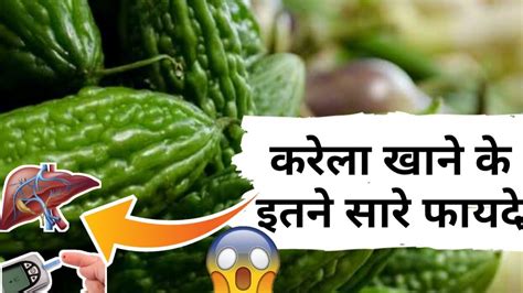 करेला खाने के इतने सारे फायदे Bitter Gourd Benefits In Hindi Youtube