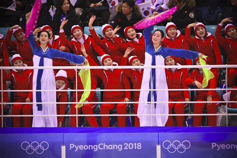 winter olympics 2018 north korea s cheerleaders in photos vox