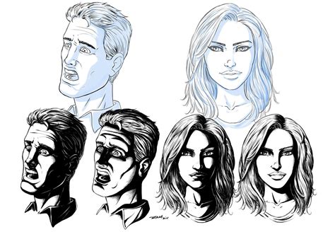 How To Apply Shadows To Comic Book Faces By Robertmarzullo Shadow