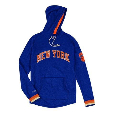 Mitchell And Ness Nba New York Knicks Lightweight Hoodie Bekleidung