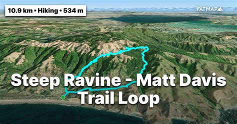 Steep Ravine Matt Davis Trail Loop Outdoor Map And Guide Fatmap