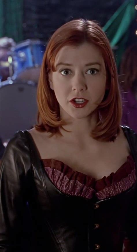 Allison Hannigan Alyson Hannigan Buffy The Vampire Slayer Redhead Beauty