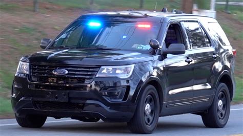 Unmarked Ford Explorer Police Unit Responding Youtube