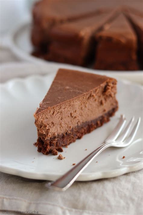 Jetzt ausprobieren mit ♥ chefkoch.de ♥. Schokoladen-Käsekuchen - münchner-küche | Rezept | Kuchen ...