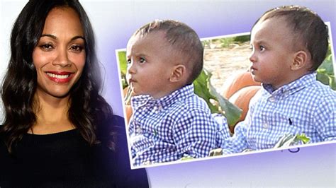 Baby Geniuses—zoe Saldana Reveals Her Twins Are Already Multilingual