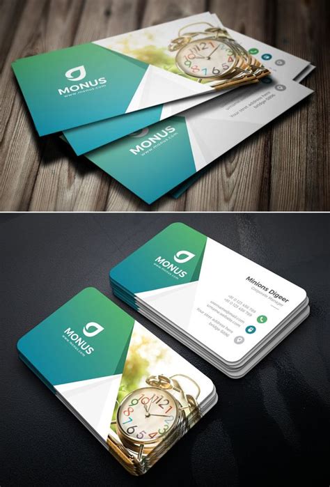 Creative Business Card Business Card Design Minimal Elegant Business