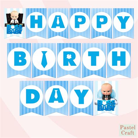 Boss Baby Customized Banner Message Us Before You Order Price Is Per