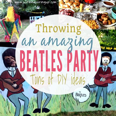 Diy Beatles Party Ideas How To Throw An Amazing Beatles Party