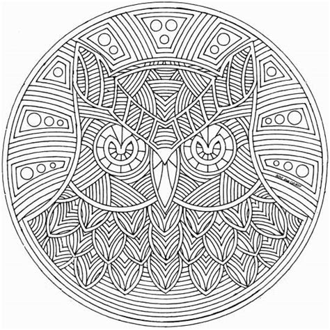 Difficult Coloring Pages For Adults Mandala Coloring